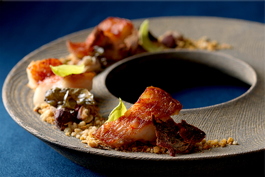 しこつ湖鶴雅別荘 碧の座のお料理