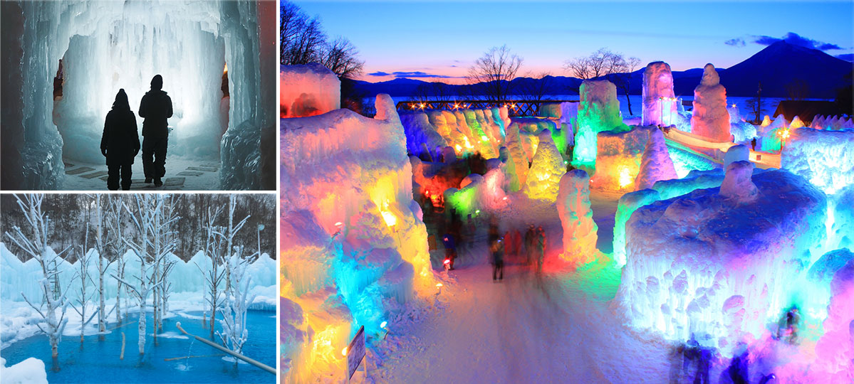 Chitose・Lake Shikotsu Snow Festival 氷濤まつり