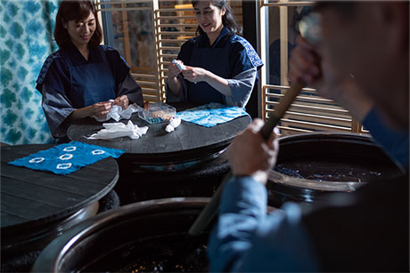 Indigo Dyeing