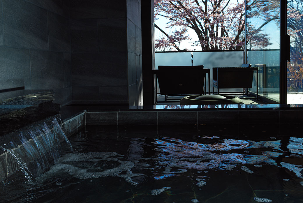 A private Onsen in every guest room.